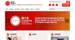 Desktop Screenshot of mibfoundation.org